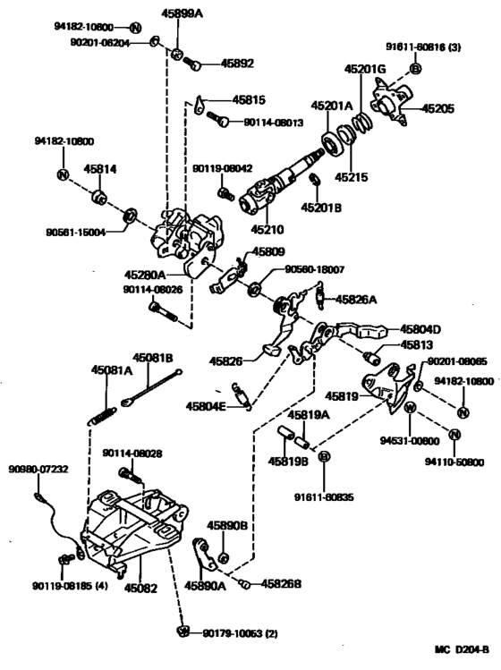 Steering Column & Shaft