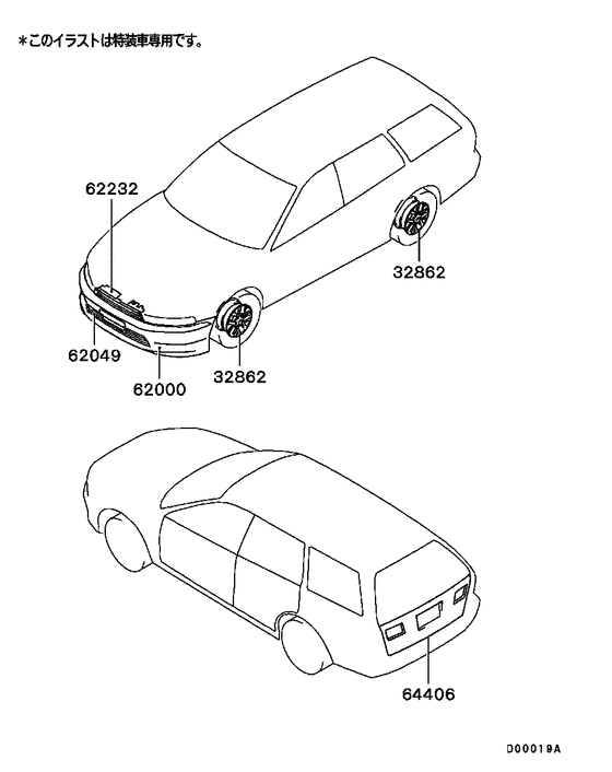 Special equipment parts