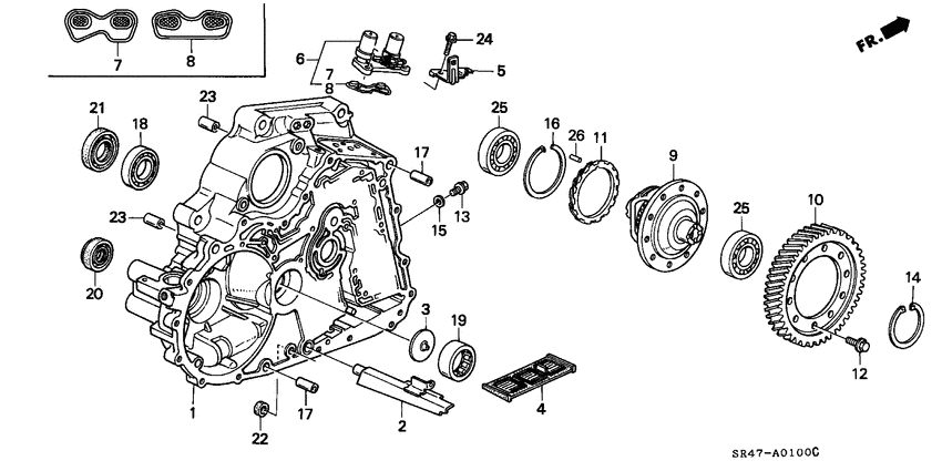 Torque converter housing