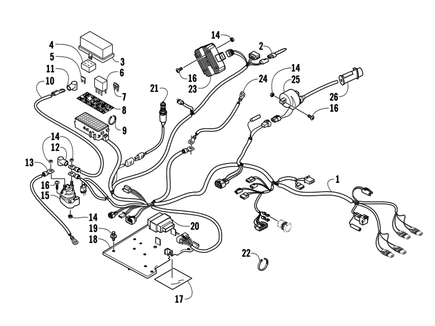 Wiring harness assembly