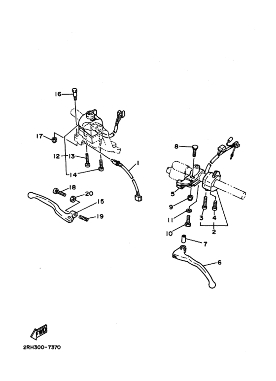 Handle switch & lever