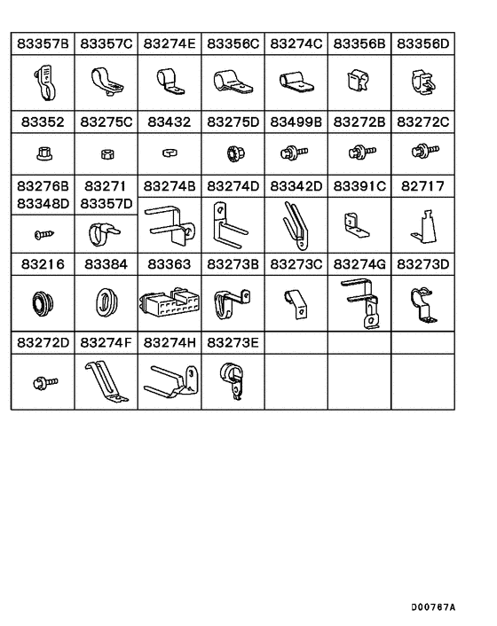 Wiring & attaching parts
