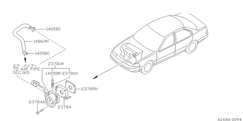 Secondary air system