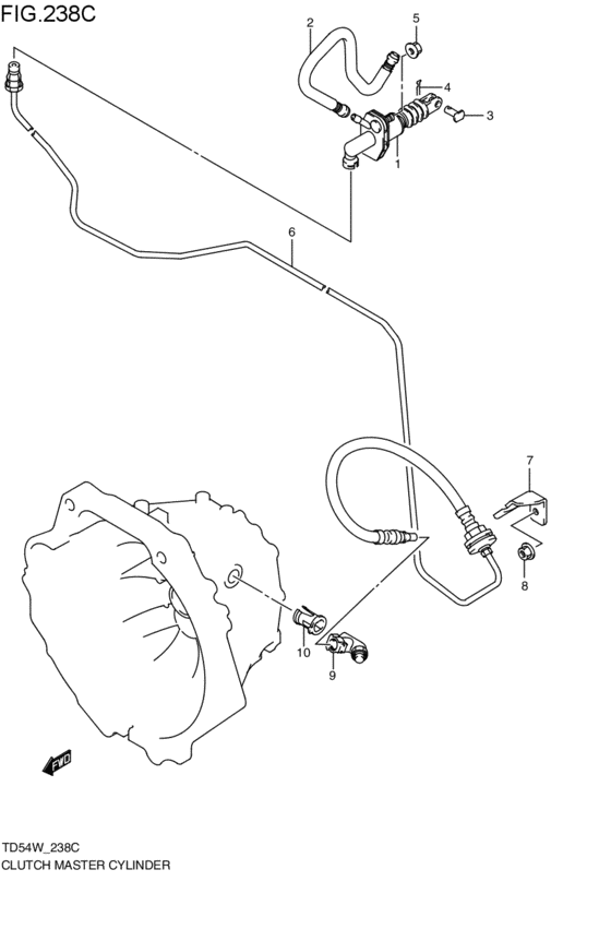 mt - clutch master cylinder