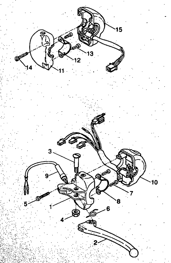Handle switch & lever