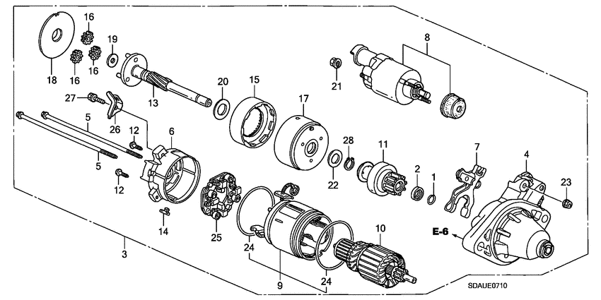 Starter motor