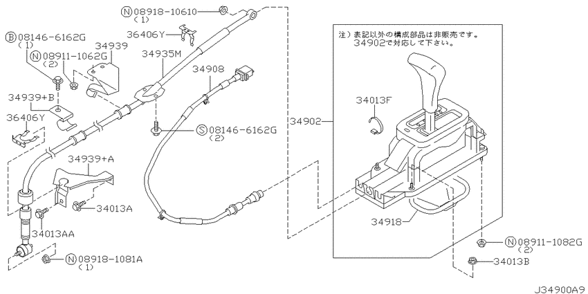 Auto transmission control device