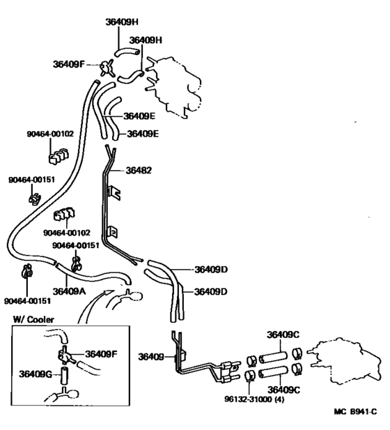 Transfer Vacuum Piping