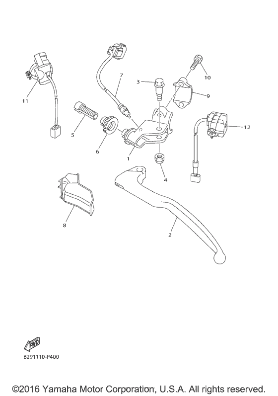 Handle switch & lever