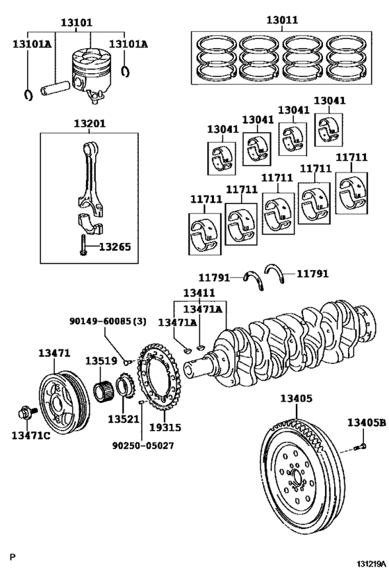 Crankshaft & Piston