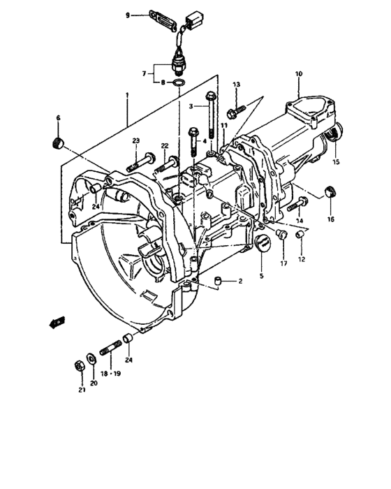 Transmission case