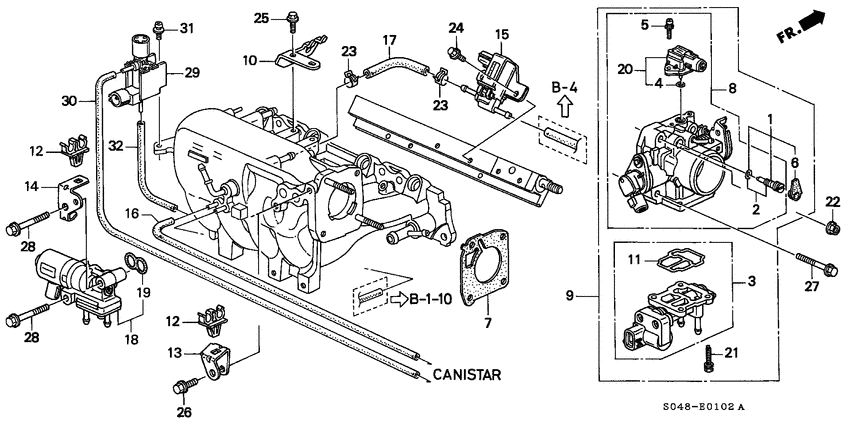 Throttle body