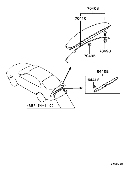 Rear garnish & moulding