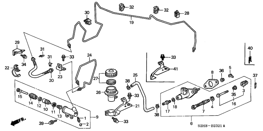 Clutch master cylinder