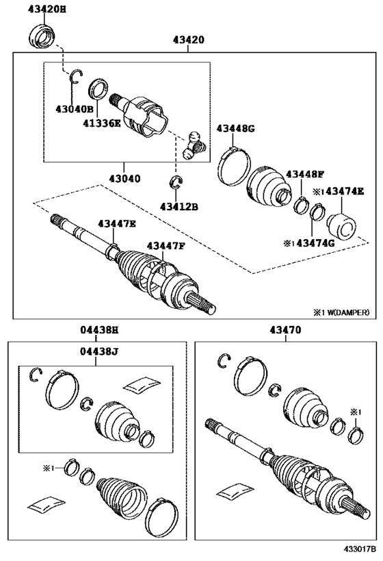 Front Drive Shaft