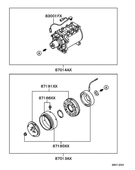 A/c cond, piping(auto,full:a)