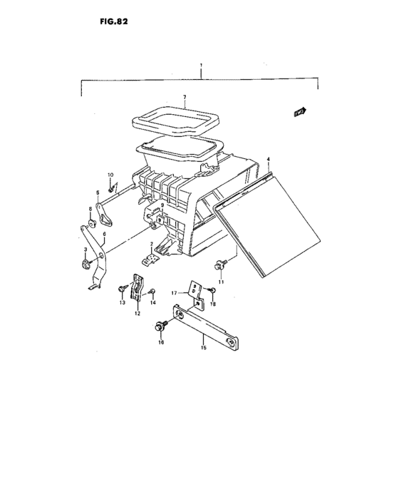 Air damper case