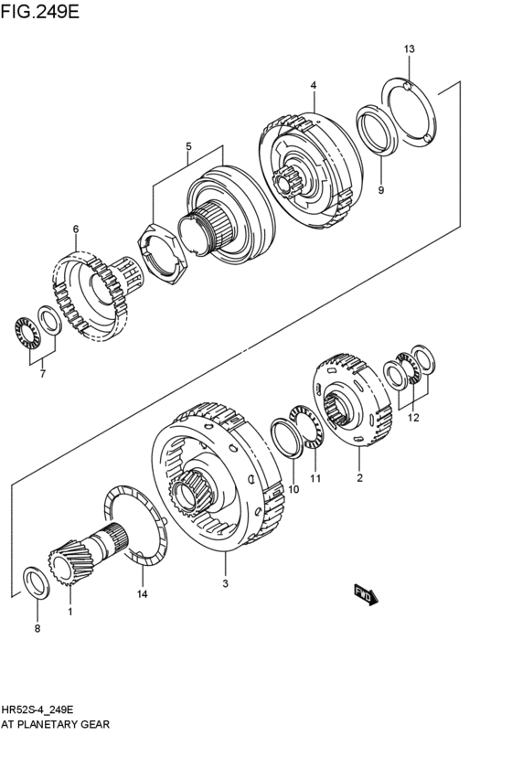 at - plastic material re-gear