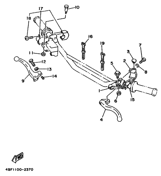 Handle switch & lever