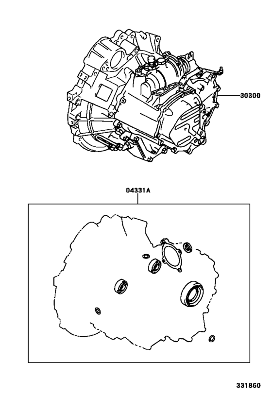 Transaxle Or Transmission Assy & Gasket Kit (Mtm)