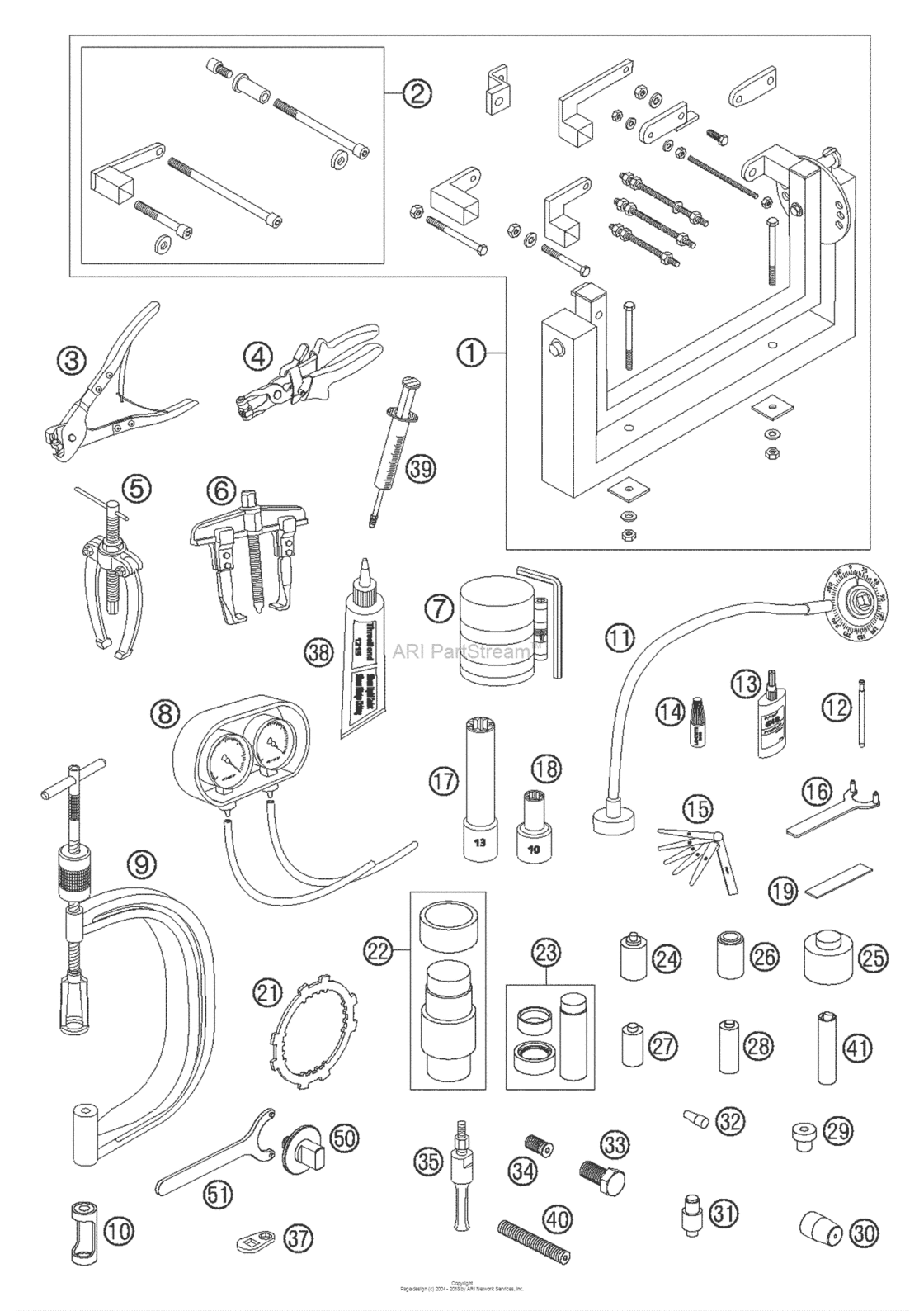Special Tools Engine