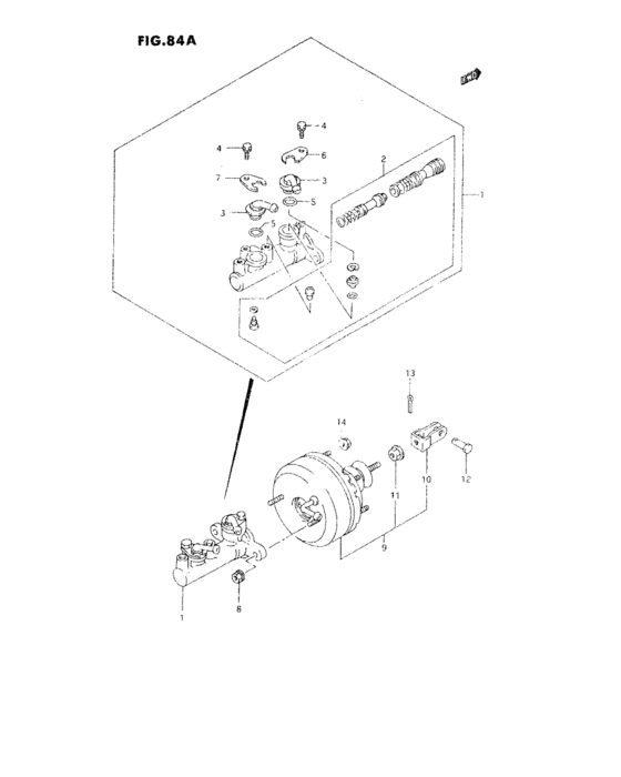Brake master cylinder