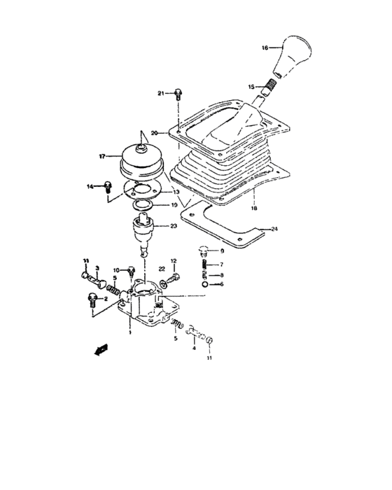 Gear shifting control