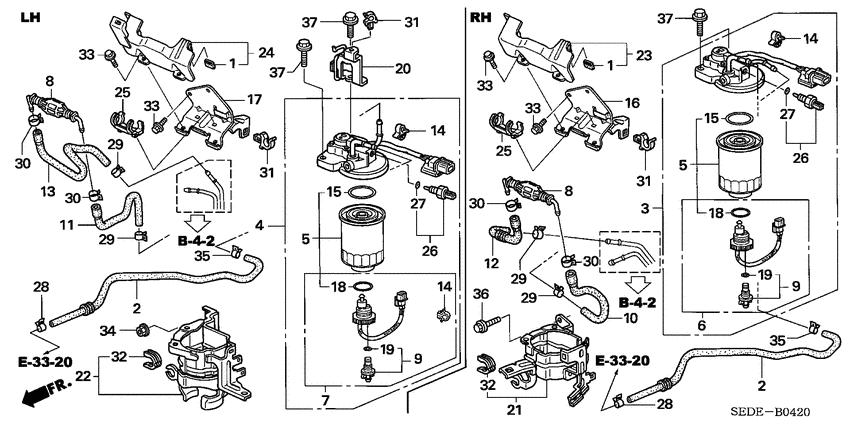 Fuel strainer