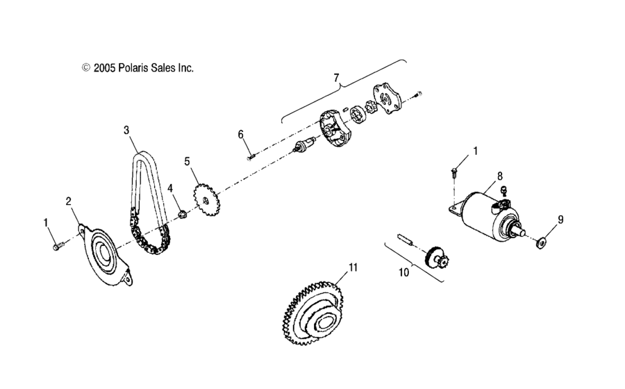 Generator/starting motor