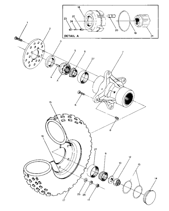 Front wheel assembly