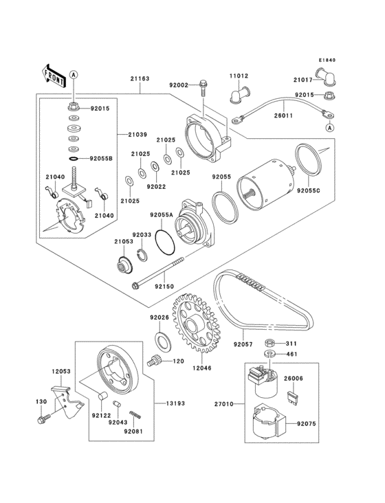 Starter motor