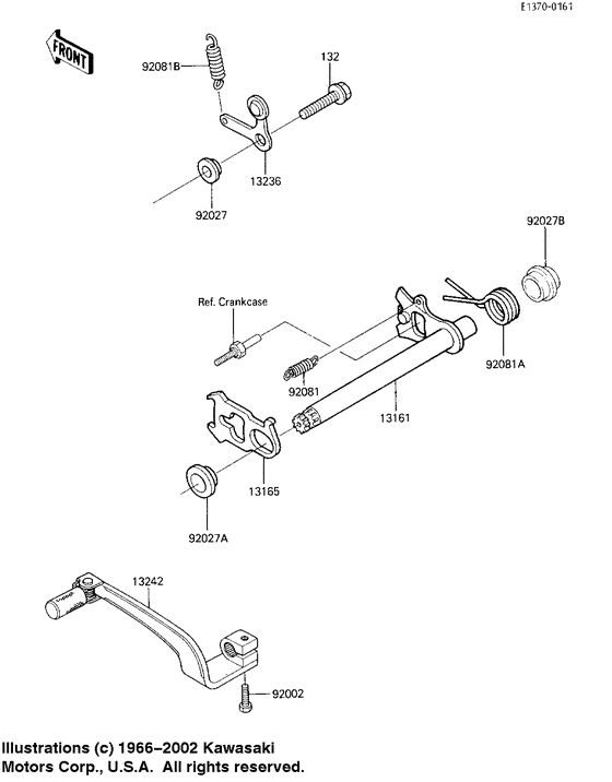 Gear change mechanism