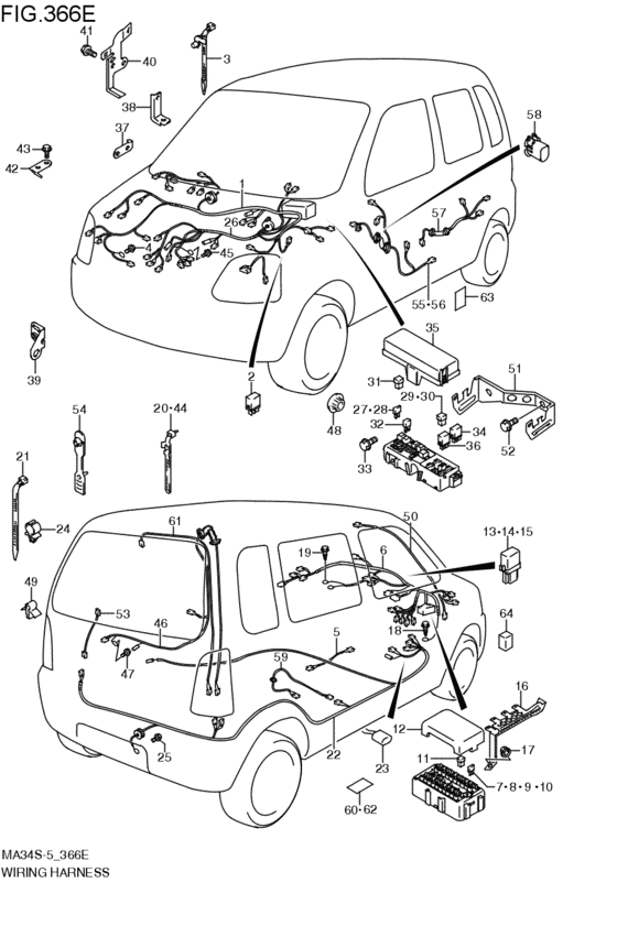 wire ring harness