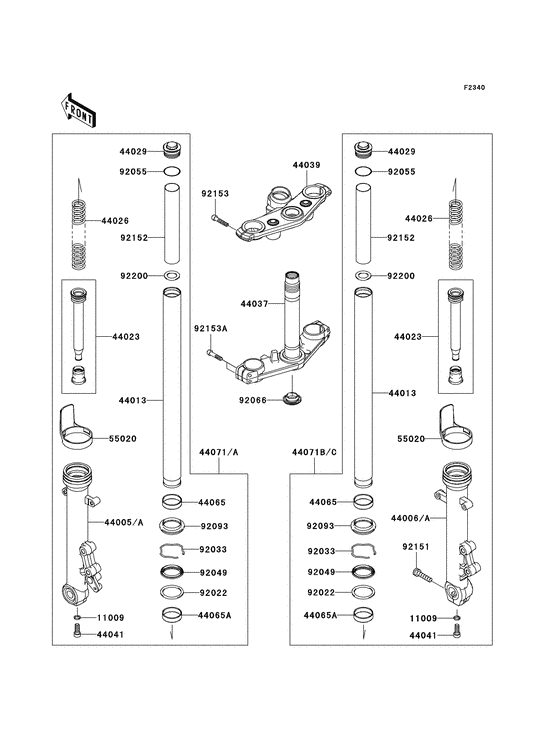 Front fork