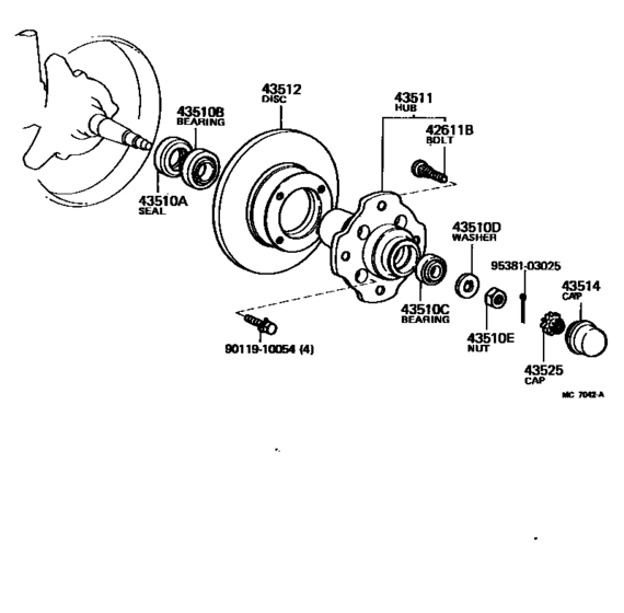 Front Axle Hub