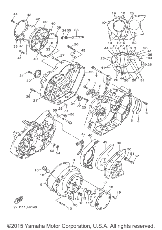 Crankcase cover 1