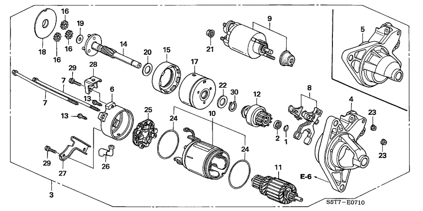 Starter motor