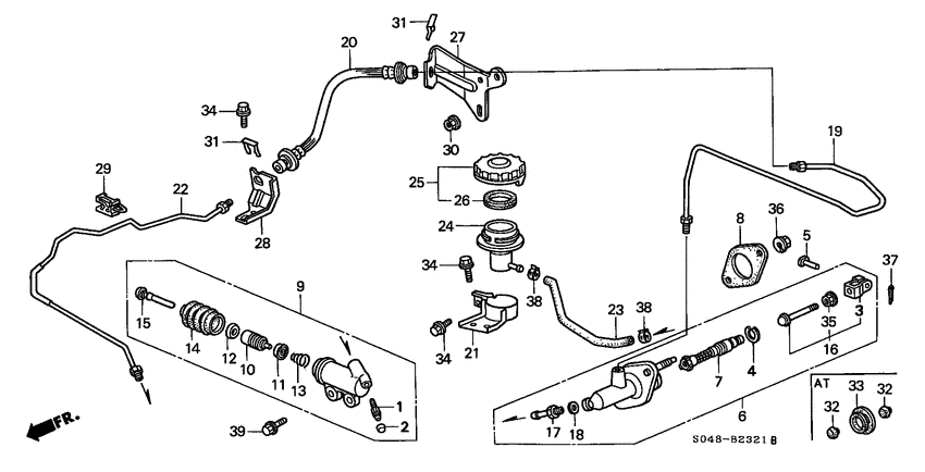 Clutch master cylinder