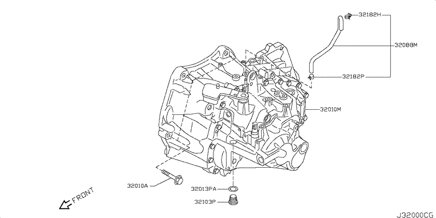 Manual transmission, transaxle & fitting