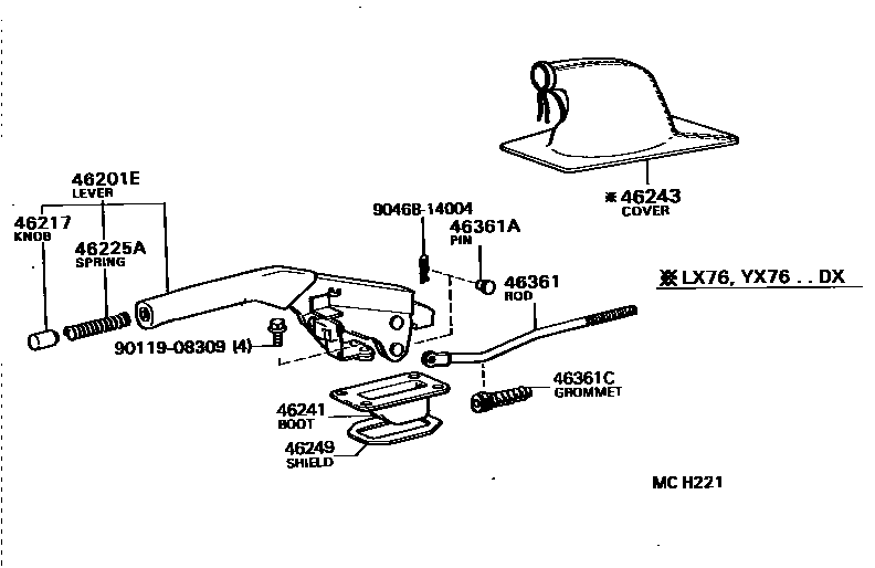 Parking Brake & Cable