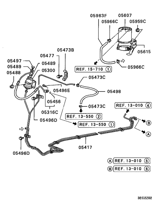 Fuel line & vapor gas control