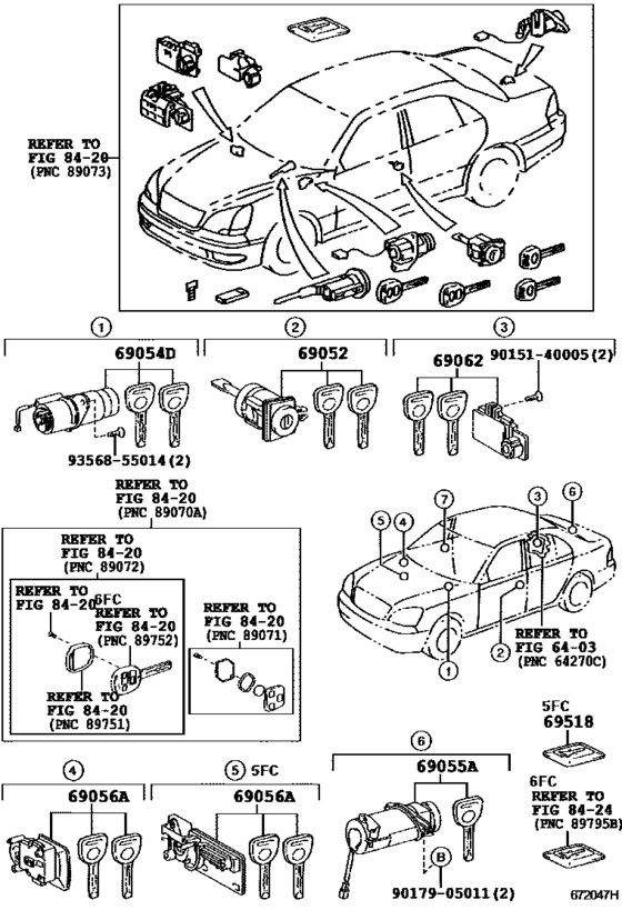 Lock Cylinder Set
