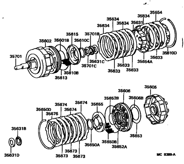 Brake Band & Multiple Disc Clutch (Atm)