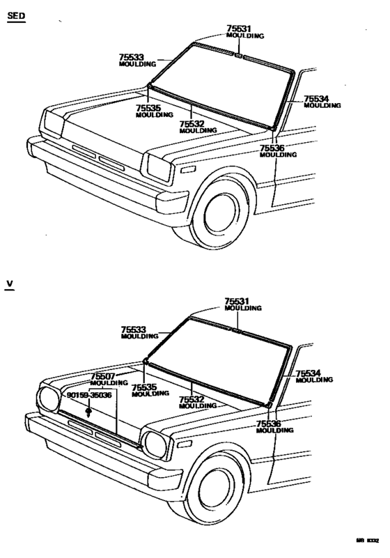 Front Moulding