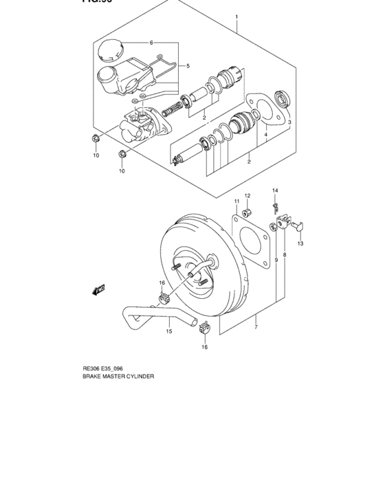 Brake master cylinder