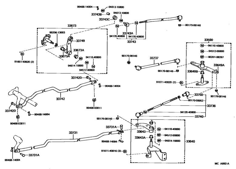 Control Shaft & Crossshaft