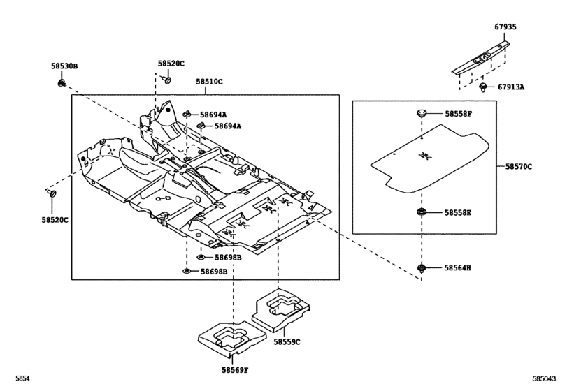 Floor Mat & Silencer Pad
