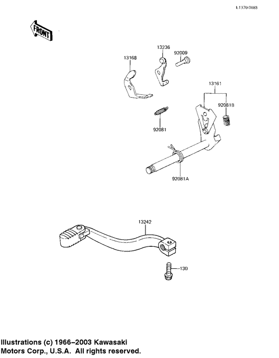 Gear change mechanism