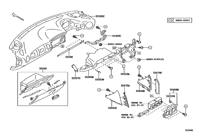 Instrument Panel & Glove Compartment