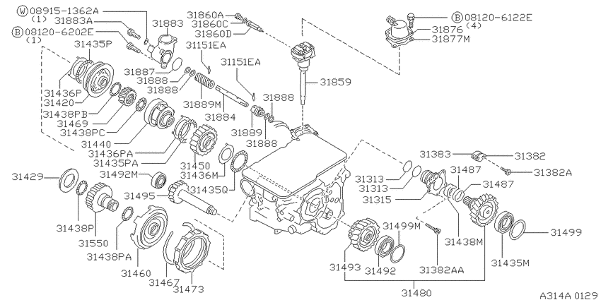 Governor,power train & planetary gear